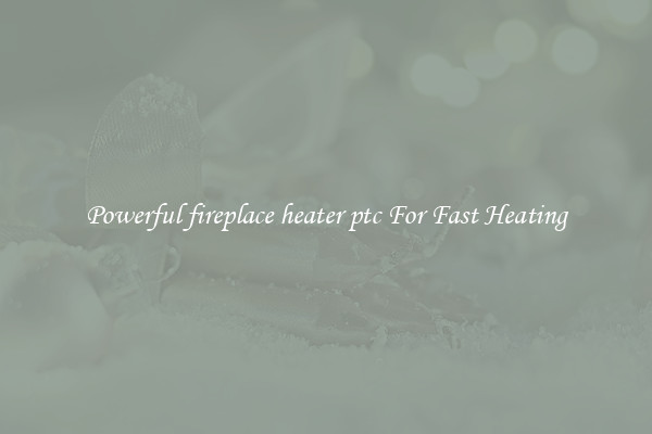 Powerful fireplace heater ptc For Fast Heating