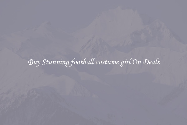 Buy Stunning football costume girl On Deals